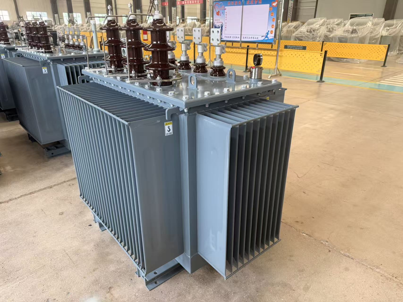 SYHF、厳格な試験プロトコルを使用して S-M-630kVA10(6)-0.4 油入変圧器の生産を開始